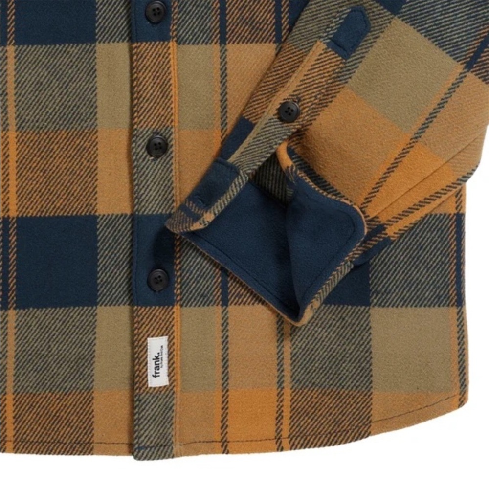 Frank. by Frank and Oak Flannel Shacket - Picture 4 of 11